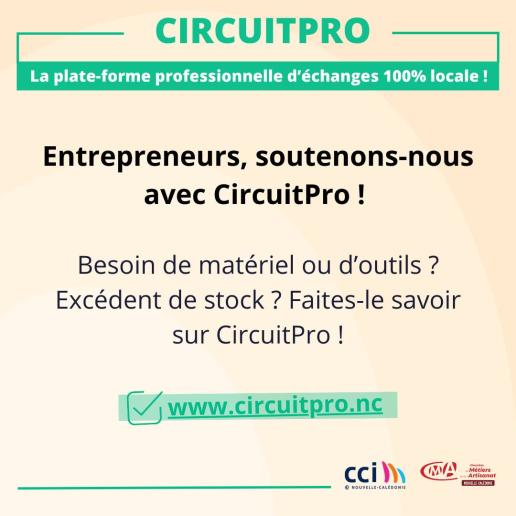 plateforme circuitpro nouvelle-calédonie 